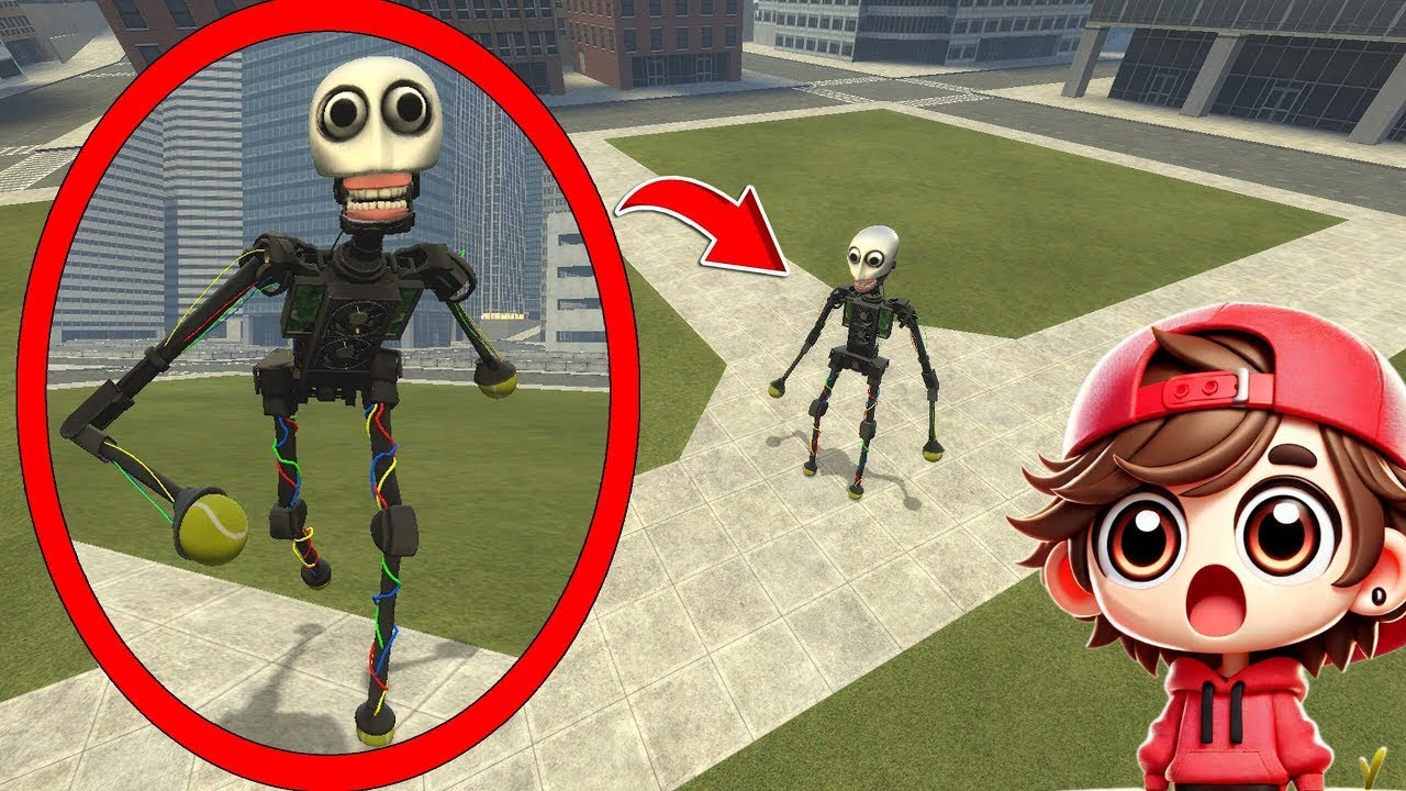 التقطت طائرتي بدون طيار روبوت إل بي إي آر آر E.L.B.E.R.R Robot بالكاميرا في الحياة الواقعية في GMod