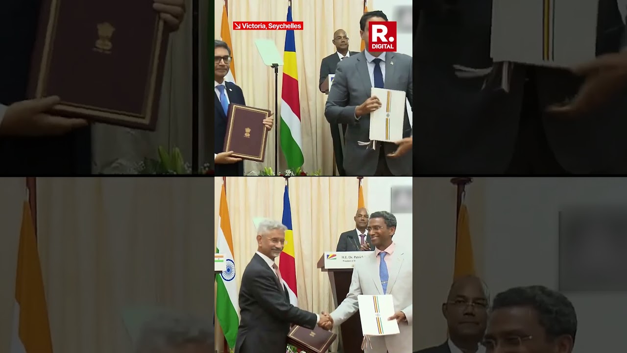 PM Modi & Seychelles President Witness India-Seychelles MoUs Exchange