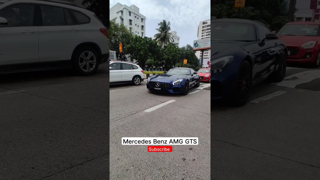 Mercedes Benz AMG GTS #mercedes #car #expensive #shorts #viral #viralshorts #india #mumbai #luxury