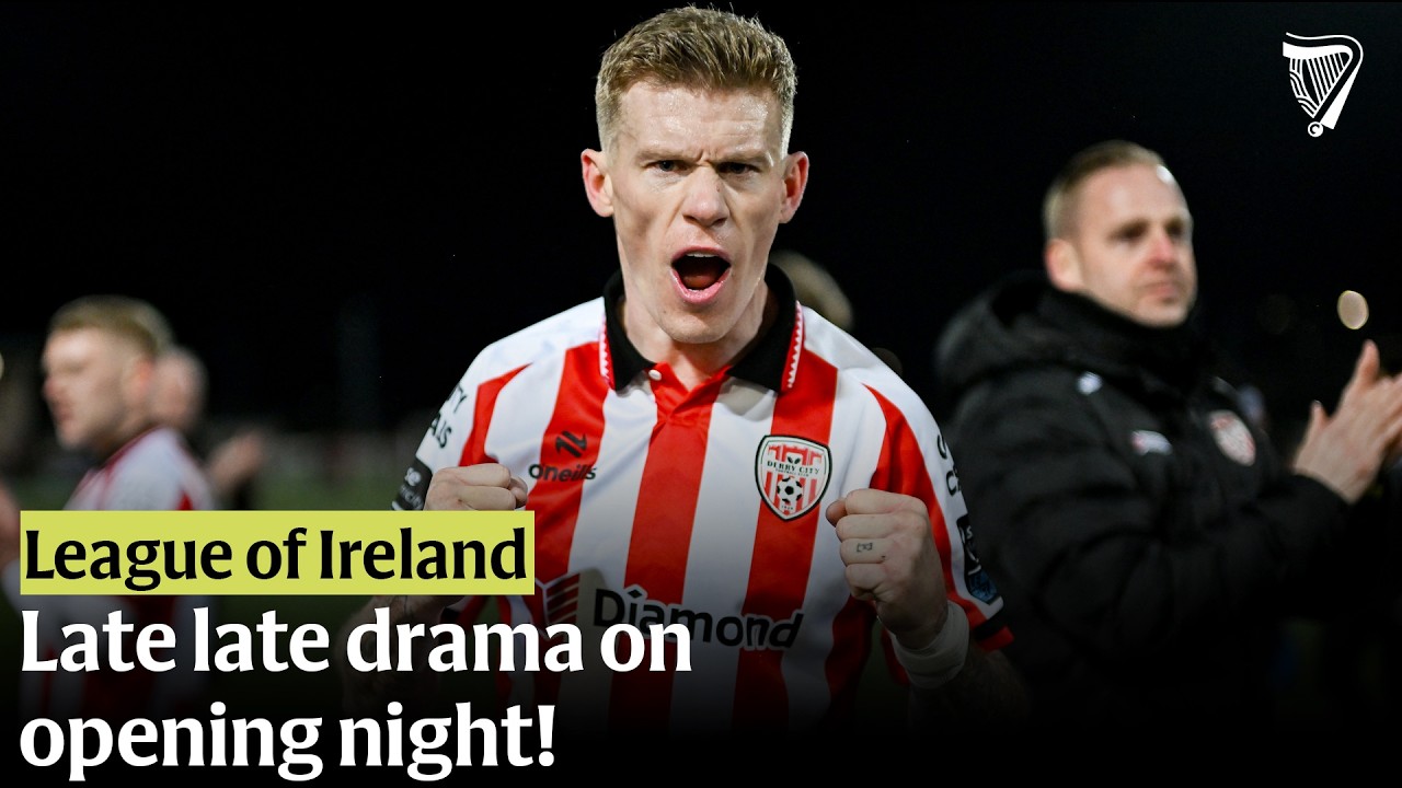 Late wins for Drogs and Derry on opening night | League of Ireland