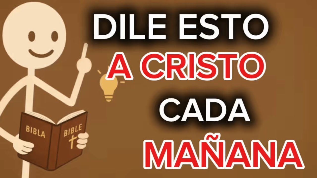 ESTO Es Lo Que JESÚS Quiere ESCUCHAR De TI CADA MAÑANA