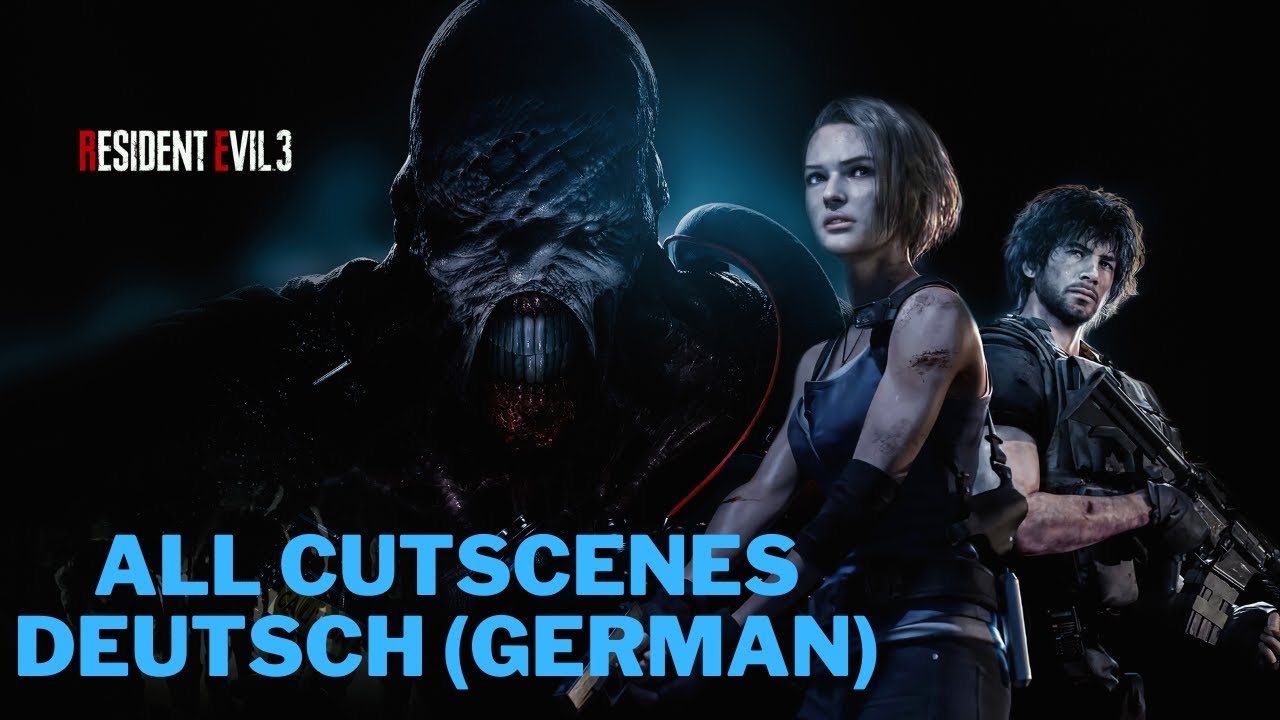 Resident Evil 3 | All Cutscenes Deutsch (German)