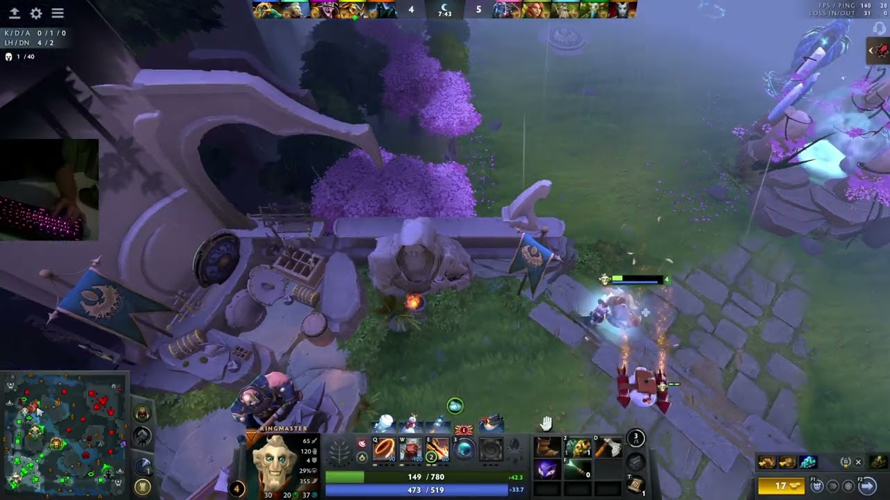 [LIVE GAMEPLAY] Ring Master Support Pos 4 20 Packet Loss 😭| Rank Divine