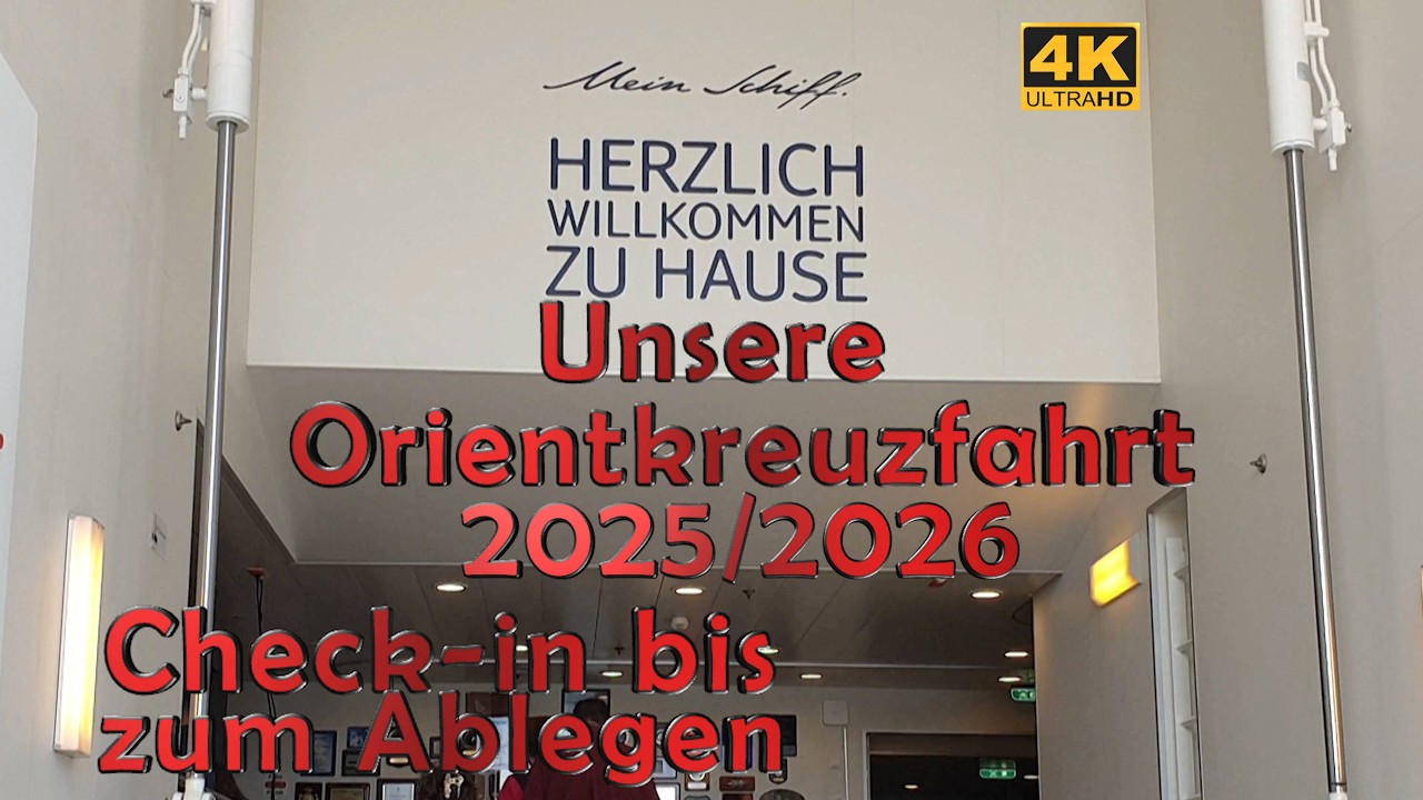 MEIN SCHIFF | Unsere Orientkreuzfahrt 2025-26 | Dez 2025 | Dubai | Nach dem check in | #meinschiff