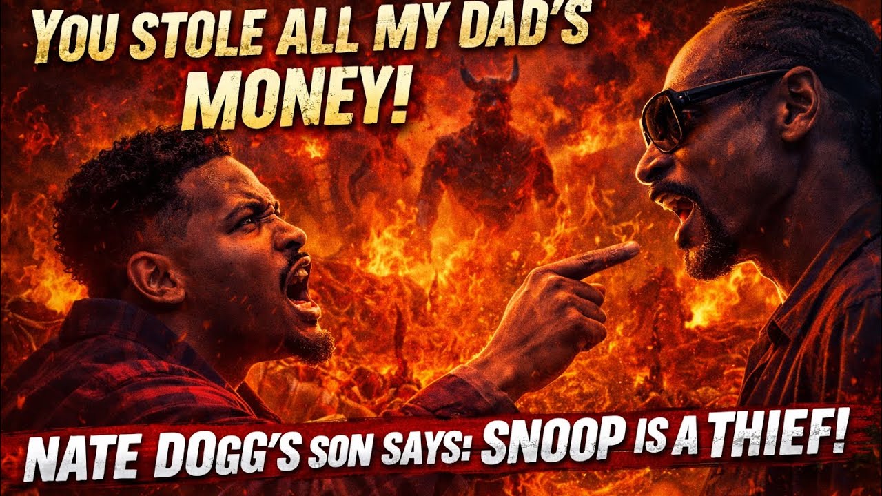 SNOOP DOGG JUST PICKED UP A NEW ENEMY: NATE DOGS SON SAYS HE STOLE ALL HIS DADS MONEY 