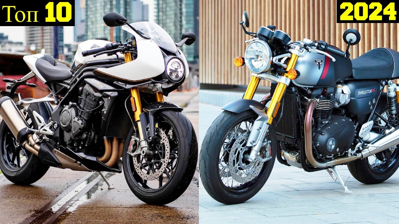 Топ 10 Самых Мощных Новых Мотоциклов Triumph (2024) !