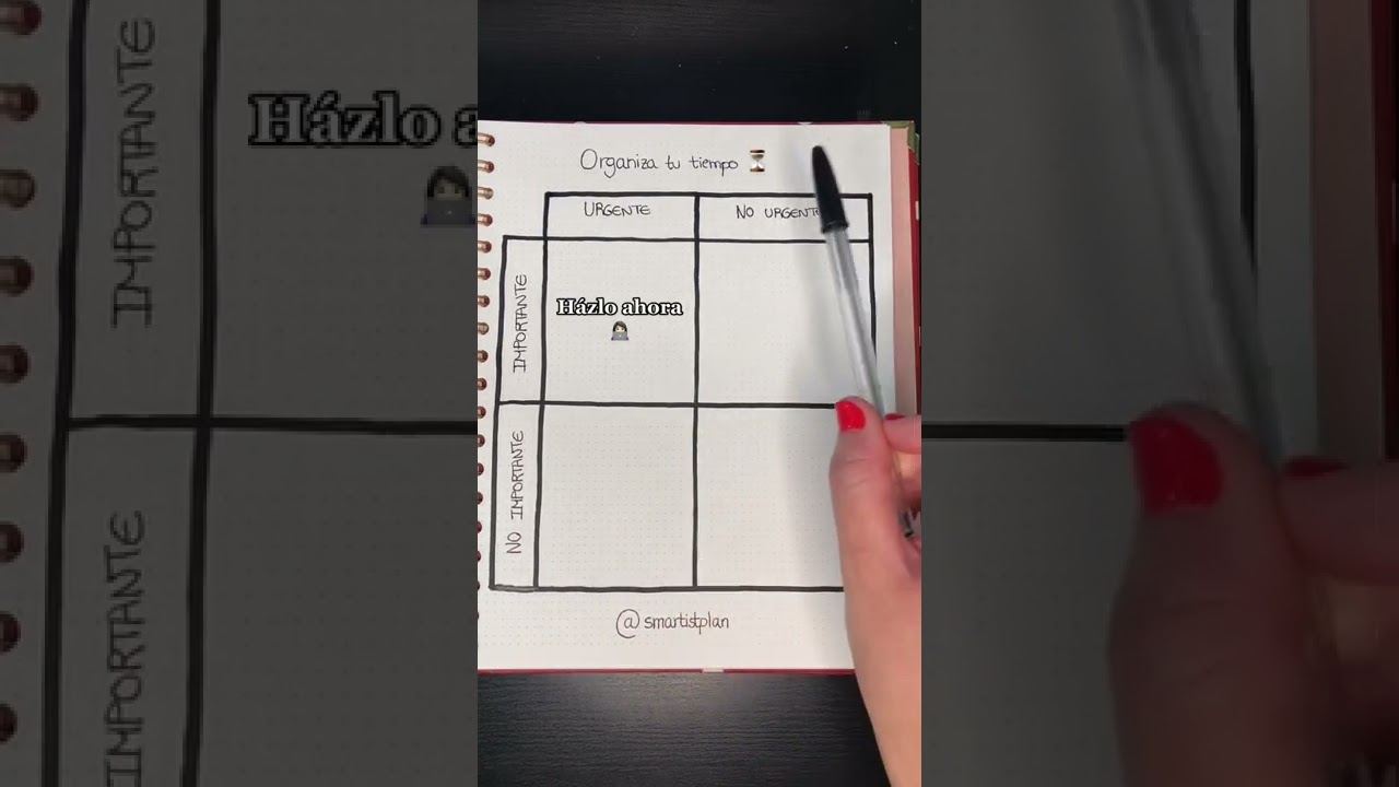 Organiza tu tiempo y s&eacute; m&aacute;s eficiente ⏳ | Planificaci&oacute;n y productividad