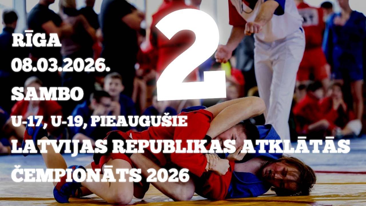 [2] LATVIJAS REPUBLIKAS ATKLĀTĀS ČEMPIONĀTS 2026 U-17, U-19, PIEAUGUŠIE