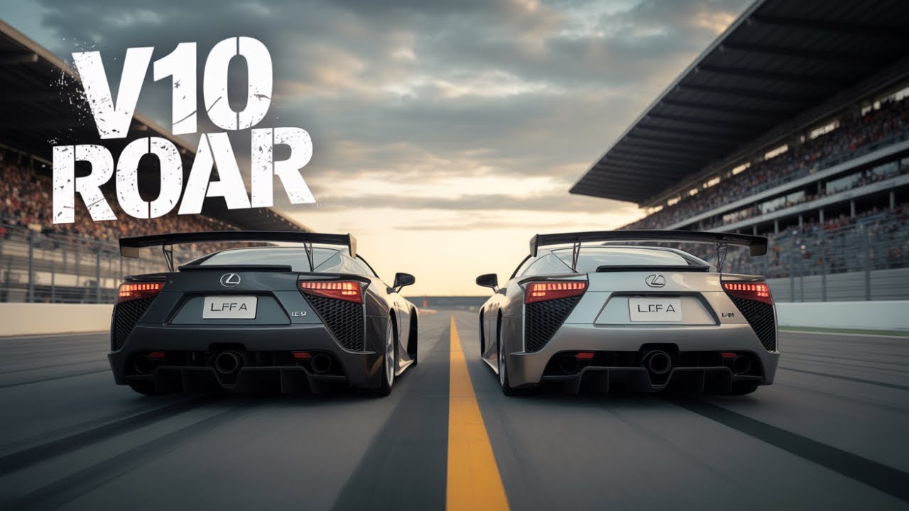Rarest LFA Nürburgring Takes on Standard | V10 Battle