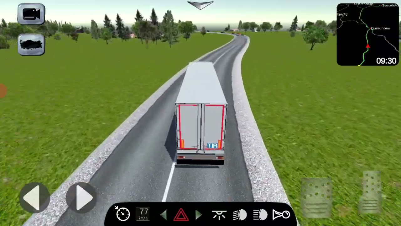 Cargo simulator Türkiye 2021'de Simav'dan Mustafakemalpaşa'ya meşrubat taşıdım