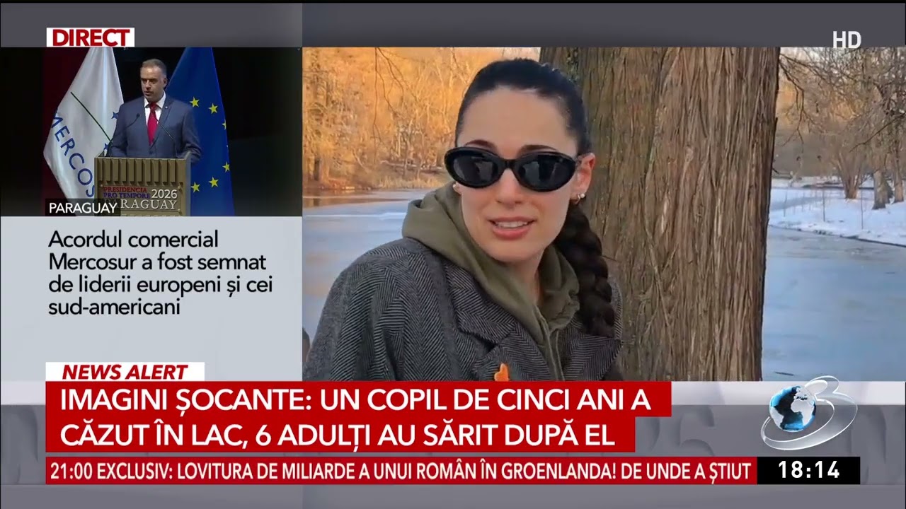 Salvare dramatică: Un copil și șase adulți, scoși din lacul înghețat