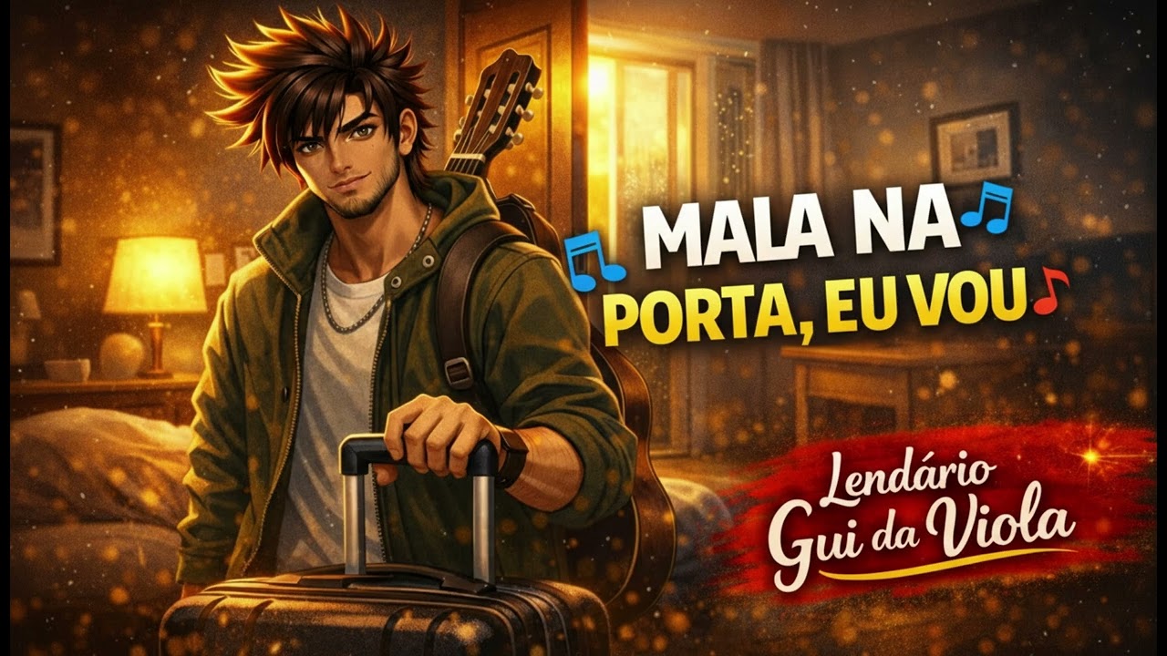 Sertanejo Pra Animar Sua Estrada | MALA NA PORTA– Lendário Gui da Viola