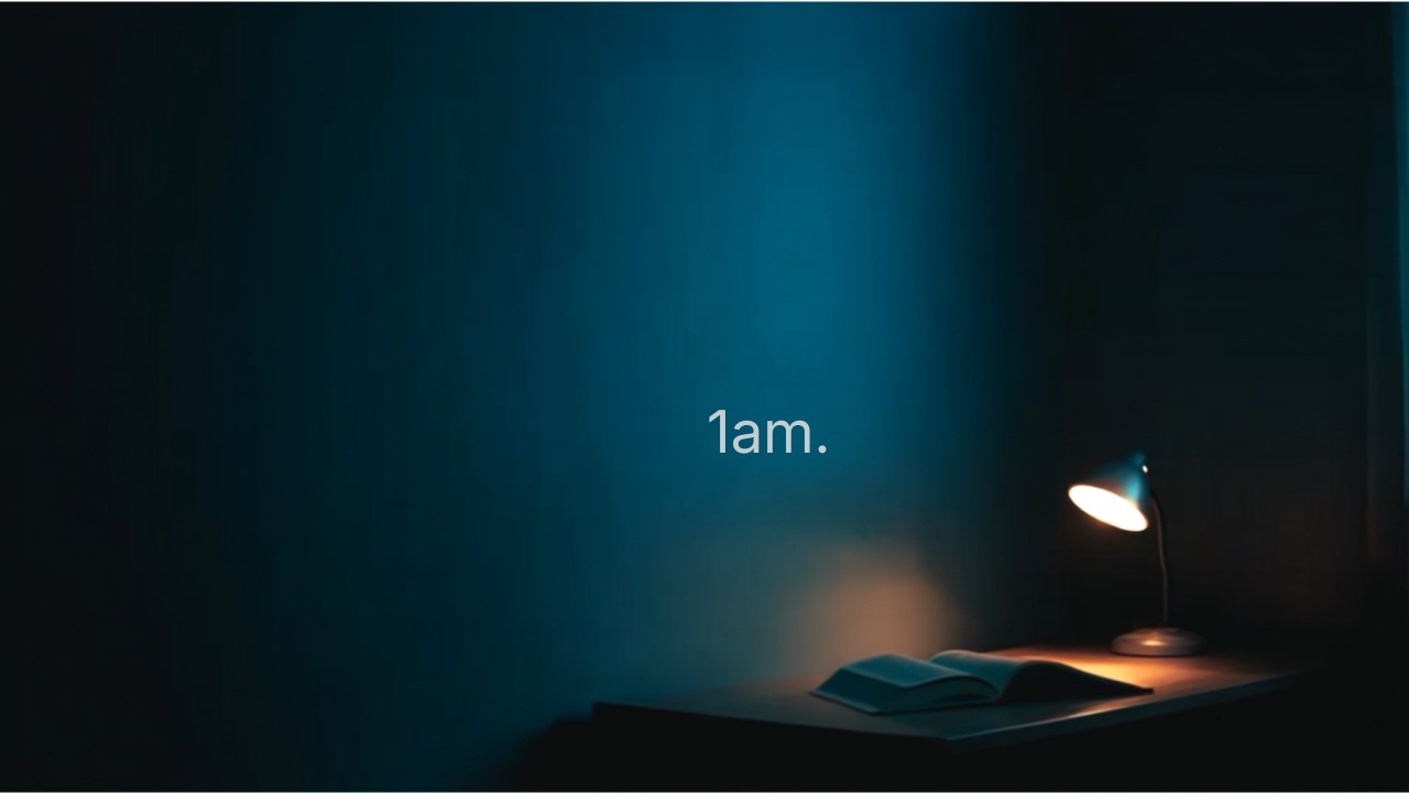 1am. | quiet ambient music for reading & focus