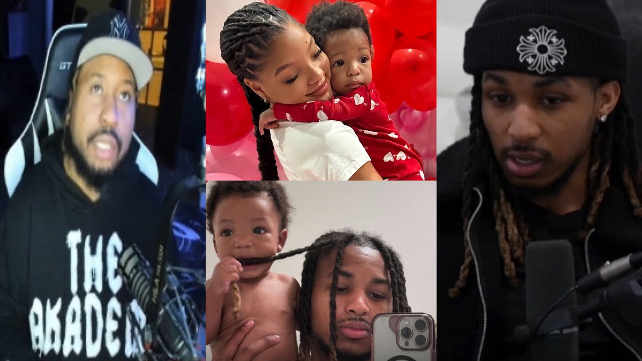Bro going thru it! Akademiks reacts to DDG saying that Halle is preventing him from seeing his Son