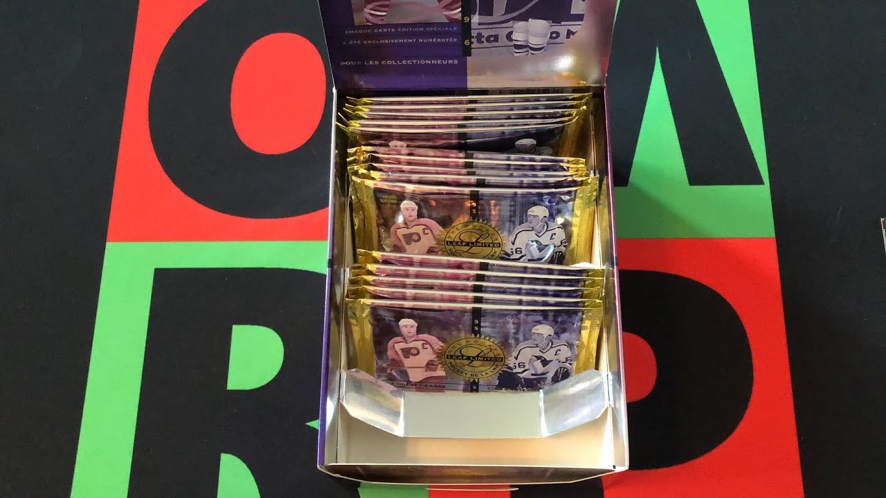 1995-96 Leaf Limited Hockey Hobby Box Part 2!