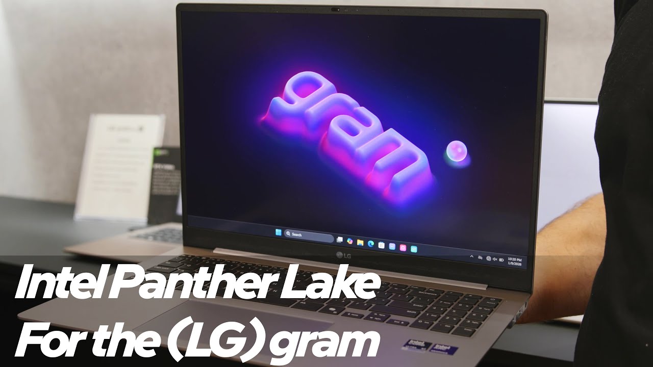 LG x Intel at CES 2026: Aerominum Alloy Meets Core Ultra Series 3 | Talking Tech | Intel Technology