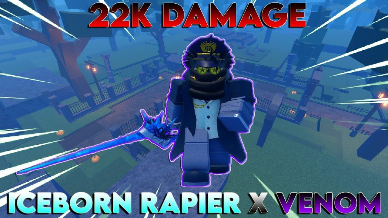 [GPO] ICEBORN RAPIER X VENOM IF YOU SEE THIS BUILD RUN 22K+ DAMAGE GAME