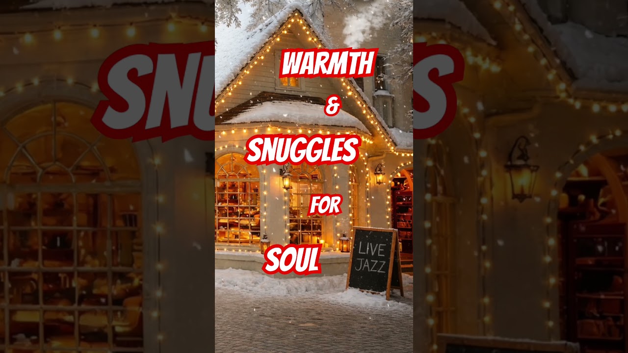 POV: You Stumbled Upon the World&rsquo;s Coziest Snowy Paradise ❄️🎷 (Deep Calm Ritual) #jazzmusic