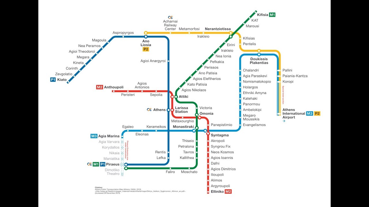 Transportation in Athens: Metro System