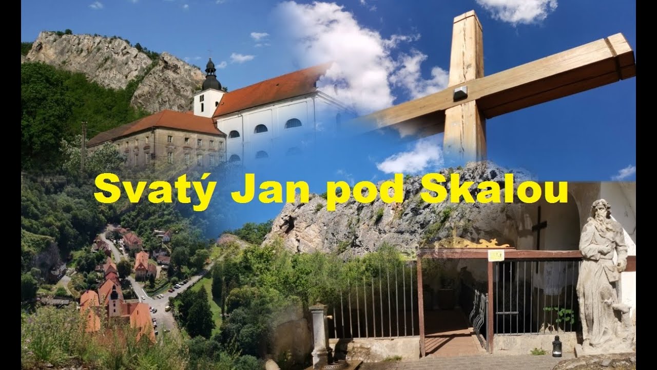 SVATÝ JAN POD SKALOU,  se Svatojánskou skalní vyhlídkou