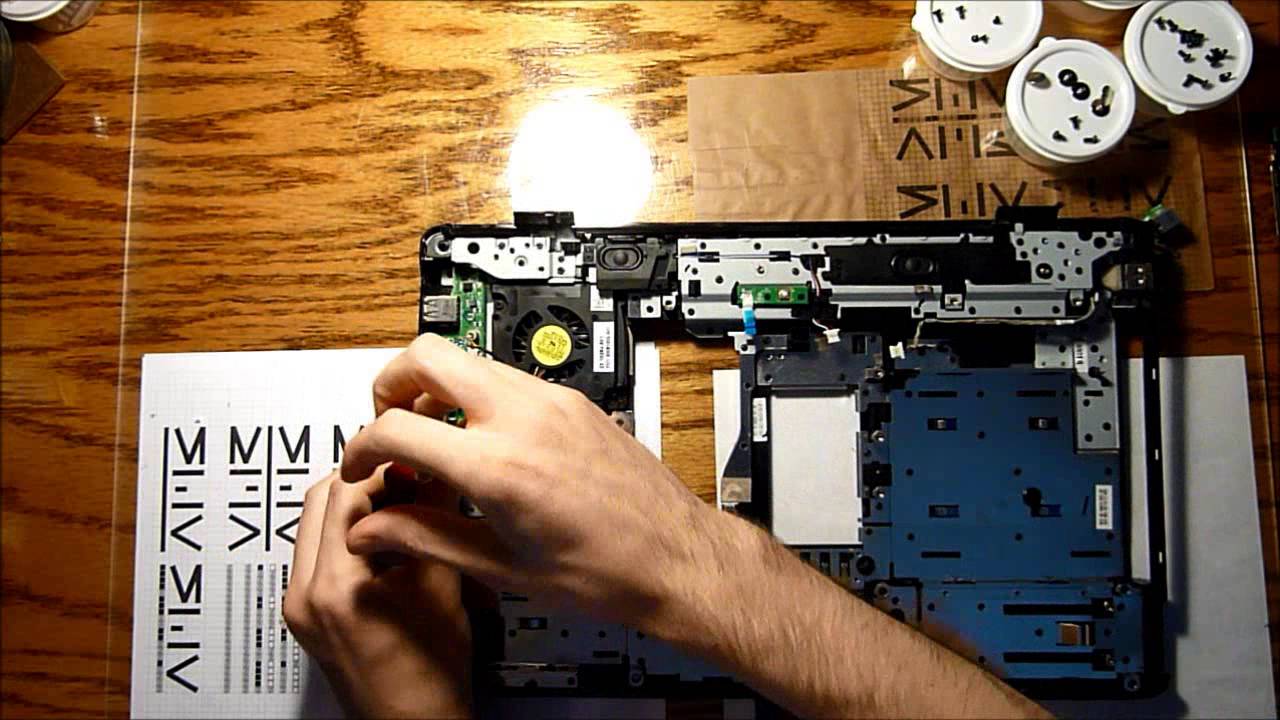 dell inspiron 1545 teardown / repair