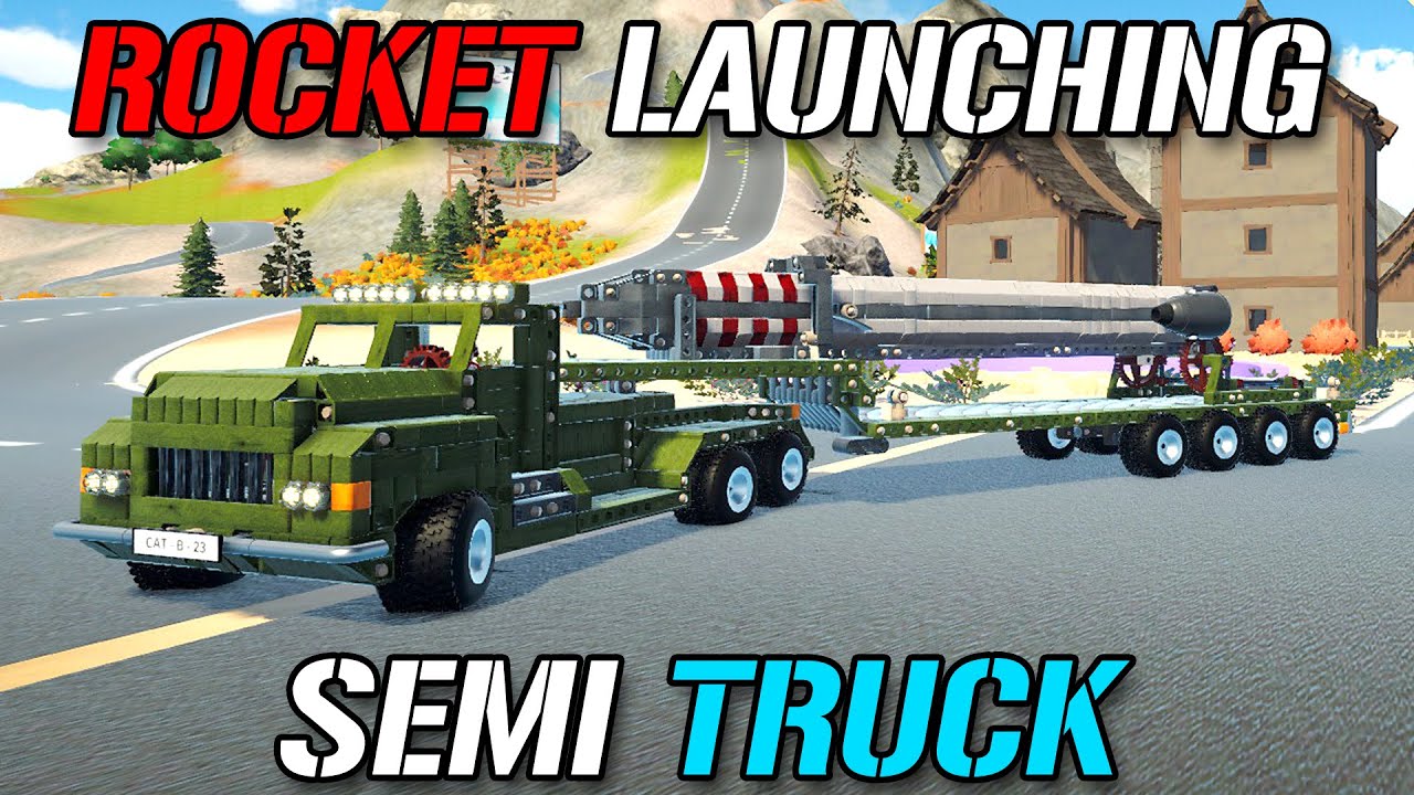 I built a Rocket Launching Semi Truck in Screw Drivers.