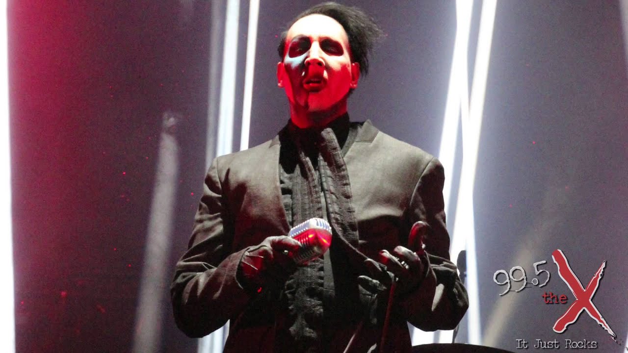 Marilyn Manson Interview - Carolina Rebellion 2015 - 99.5 The X
