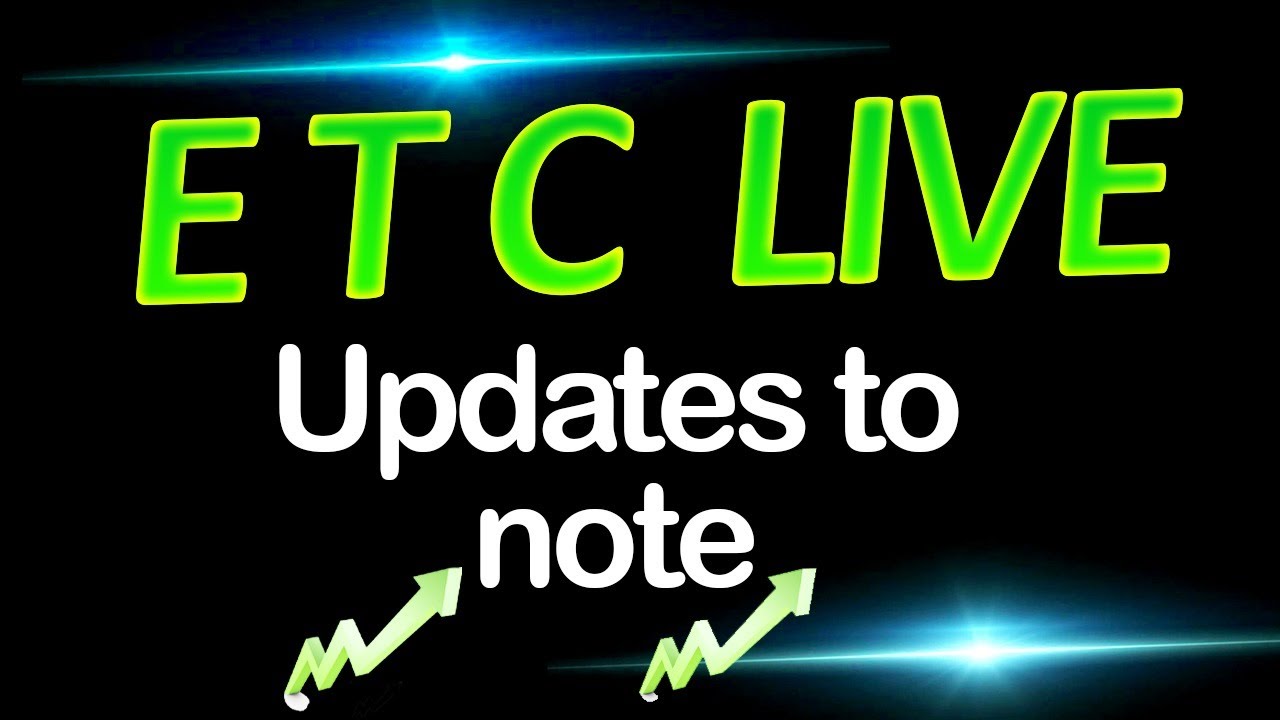 ETC Ethereum Classic Live leading the pack. Catalysts ahead! Lets gooo