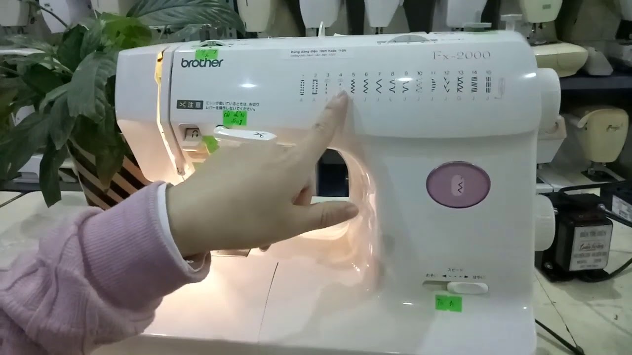 Hướng dẫn sử dụng máy may gia đình Brother Fx 2000