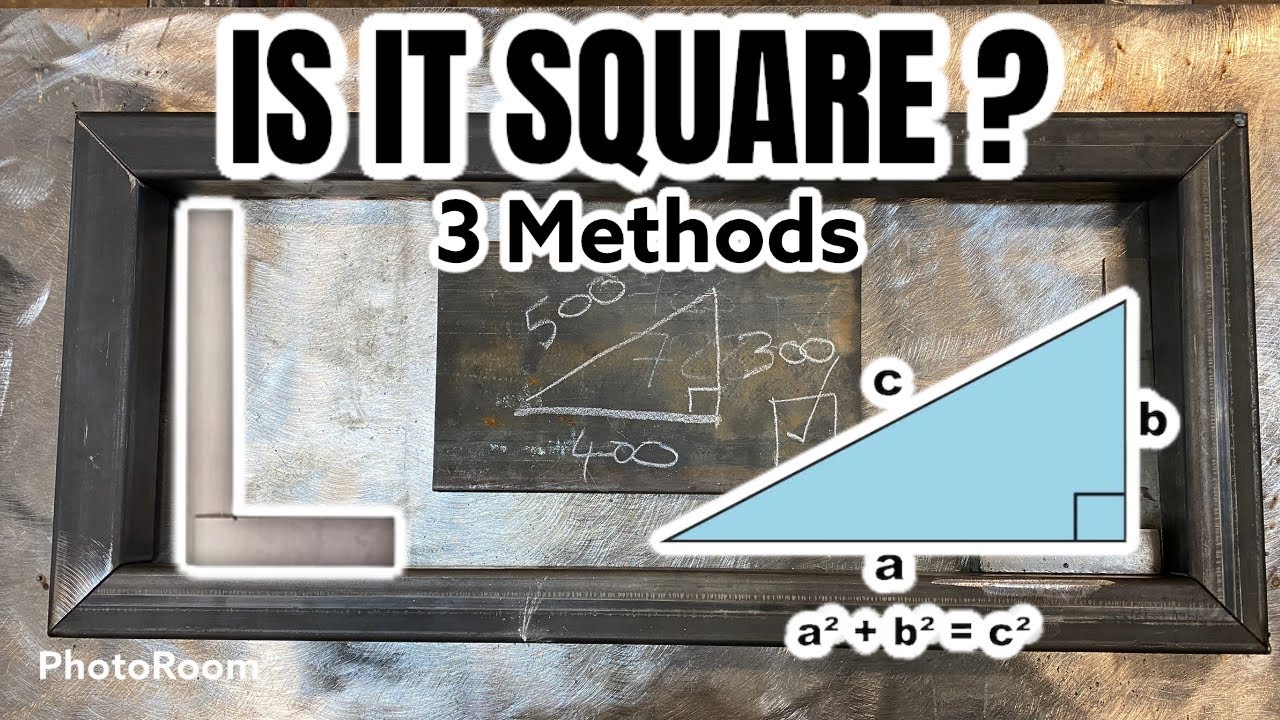 Is it square? Basic metal fabrication &  construction tips tricks skills & knowledge.