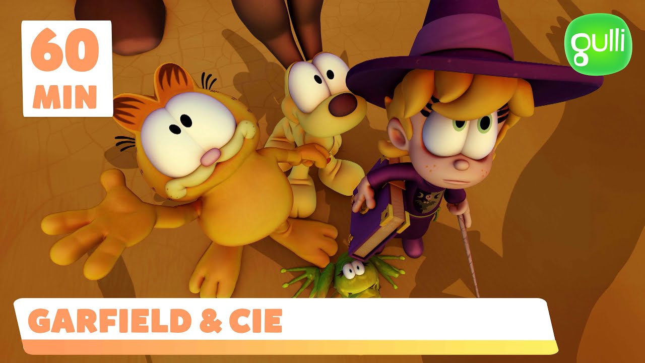 GARFIELD à L'école des SORCIERS 🧙‍♂️🧹 (Compilation d'épisodes en entier - HD)