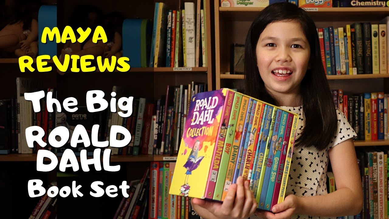 Майя делает обзор огромного, потрясающего набора книг Роальда Даля 👧🏻❤️📚🔬