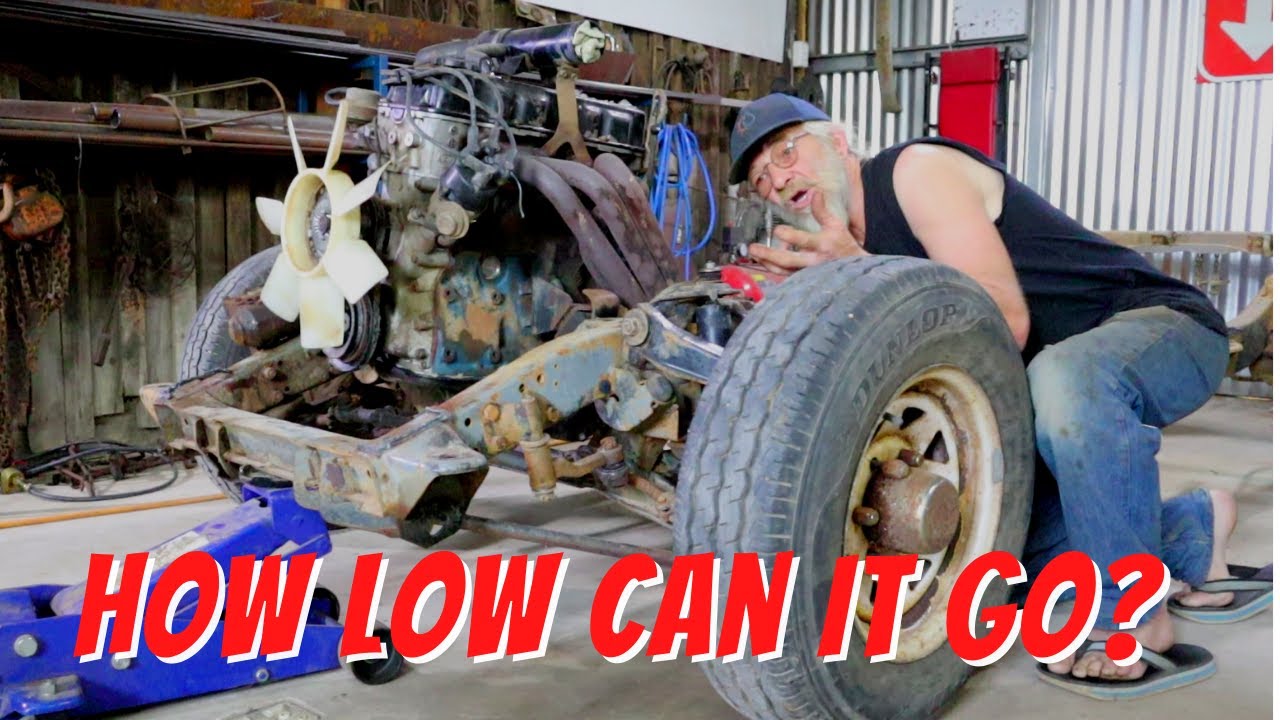 LOWERING NISSAN HARDBODY FRONT END FOR FREE