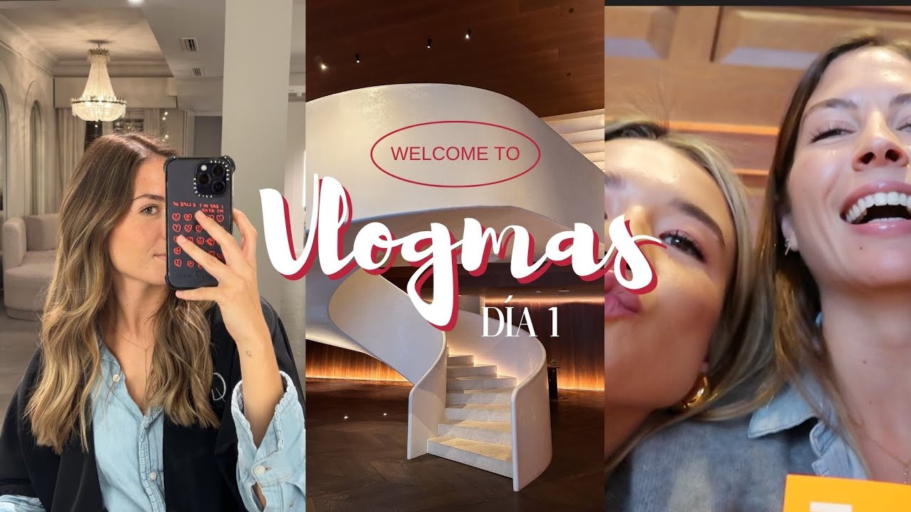 VLOGMAS DÍA 1/ nos vamos de eventos y a una nueva pelu :)