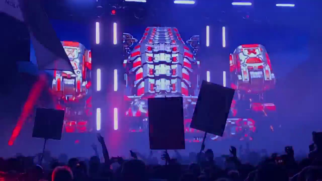 Excision Rumble at Moonrise live show