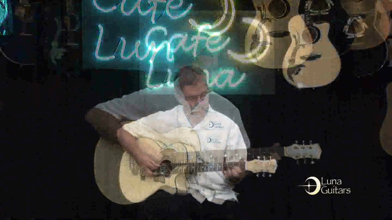 Spotlight: Luna Fauna Butterfly Guitar