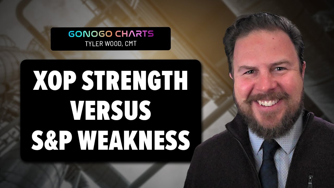 XOP's Strength vs. the S&P's Weakness | GoNoGo Charts (09.07.23)