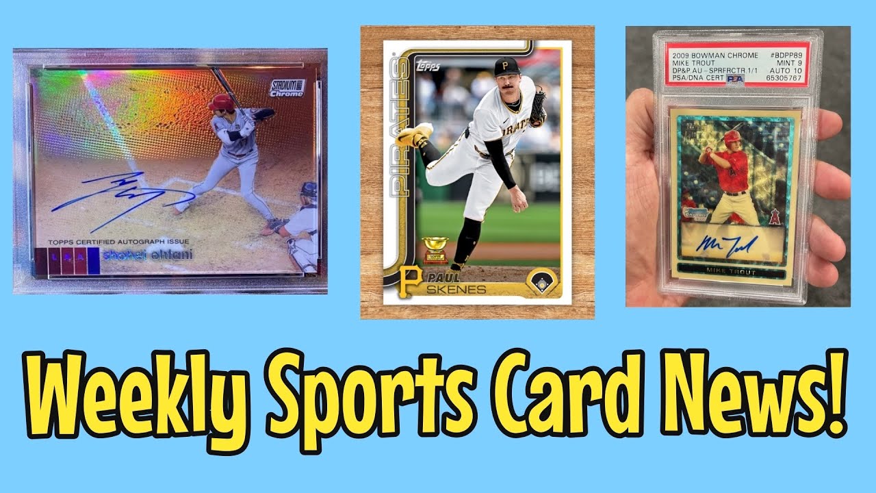Card Grader Seeking Donations | eBay Fee Complaints | 2025 Topps Designs | & More Sports Card News!