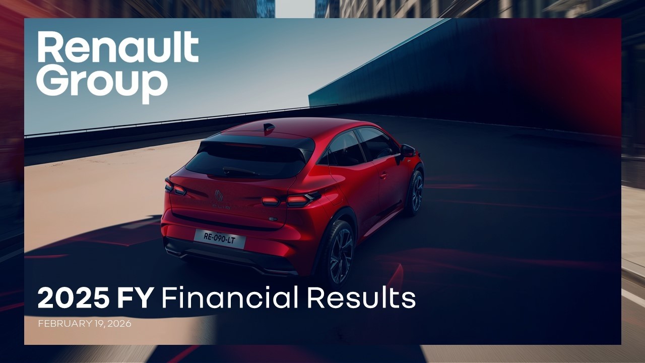 2025 Financial Results - Renault Group - Conference - Thursday, February 19, 2026