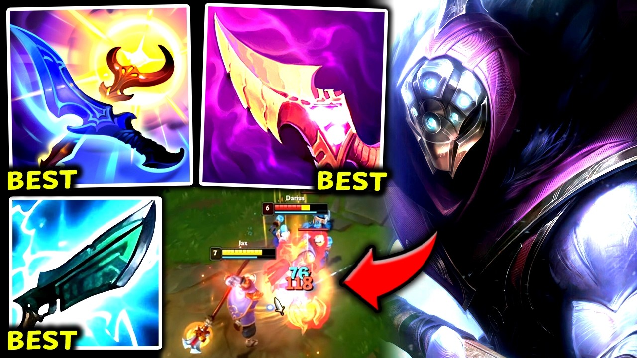 JAX TOP NEW META BUILD! 1V5 EASIER THAN EVER (THIS IS GREAT) - 2026 Jax TOP Gameplay Guide