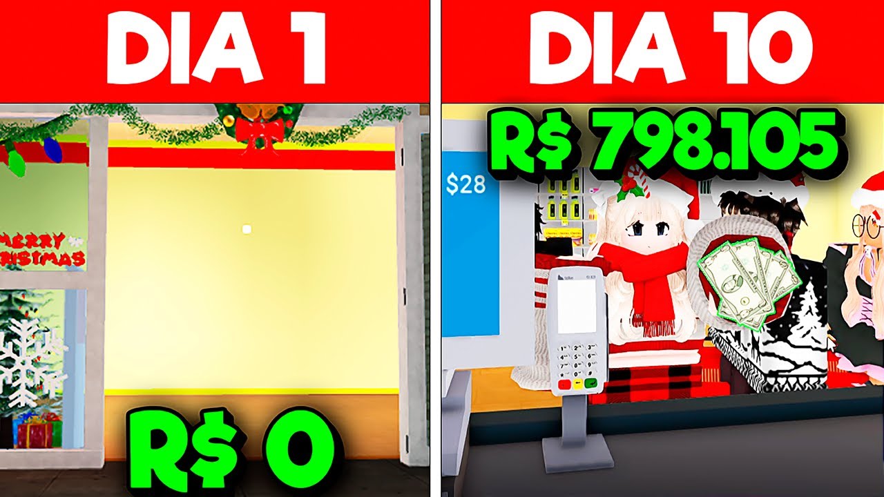 FIQUEI RICO NESSE SIMULADOR DE MERCADO NO ROBLOX
