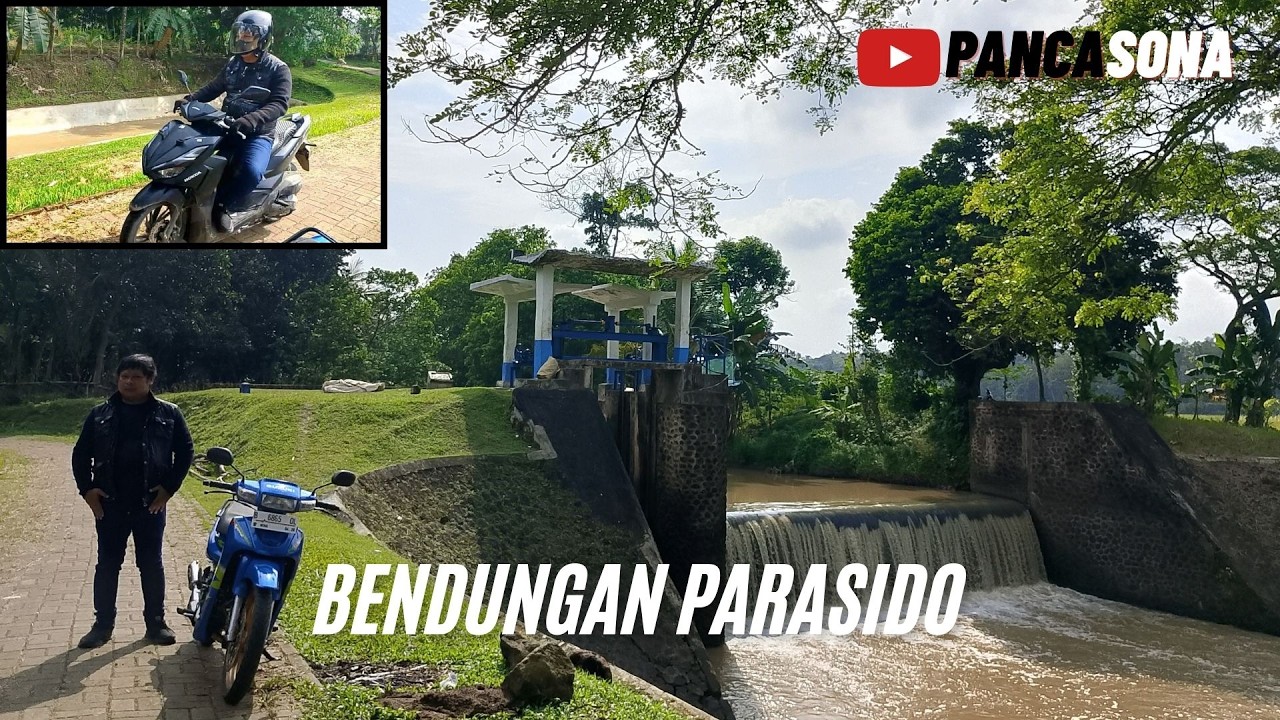 Bendungan Parasido Cibadak Lebak Banten | Pakai Honda Vario 125 | Suzuki Satria R