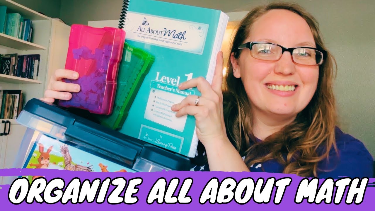 How To Organize All About Math || Homeschool Math Curriculum