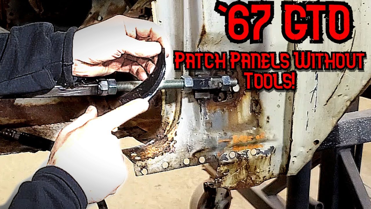 1967 GTO | Making A Compound Patch Without Special Tools!