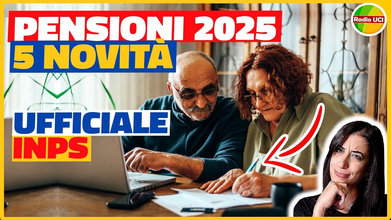 5 Novit&agrave; Sulle Pensioni INPS circolare UFFICIALE minime sociali maggiorazione aumento