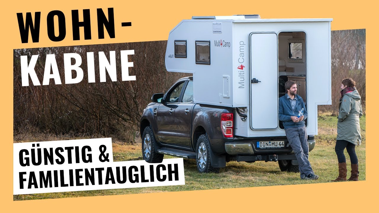Pickup-Camper zum kleinen Preis &ndash; Willy 200 Familien-Wohnkabine im Test