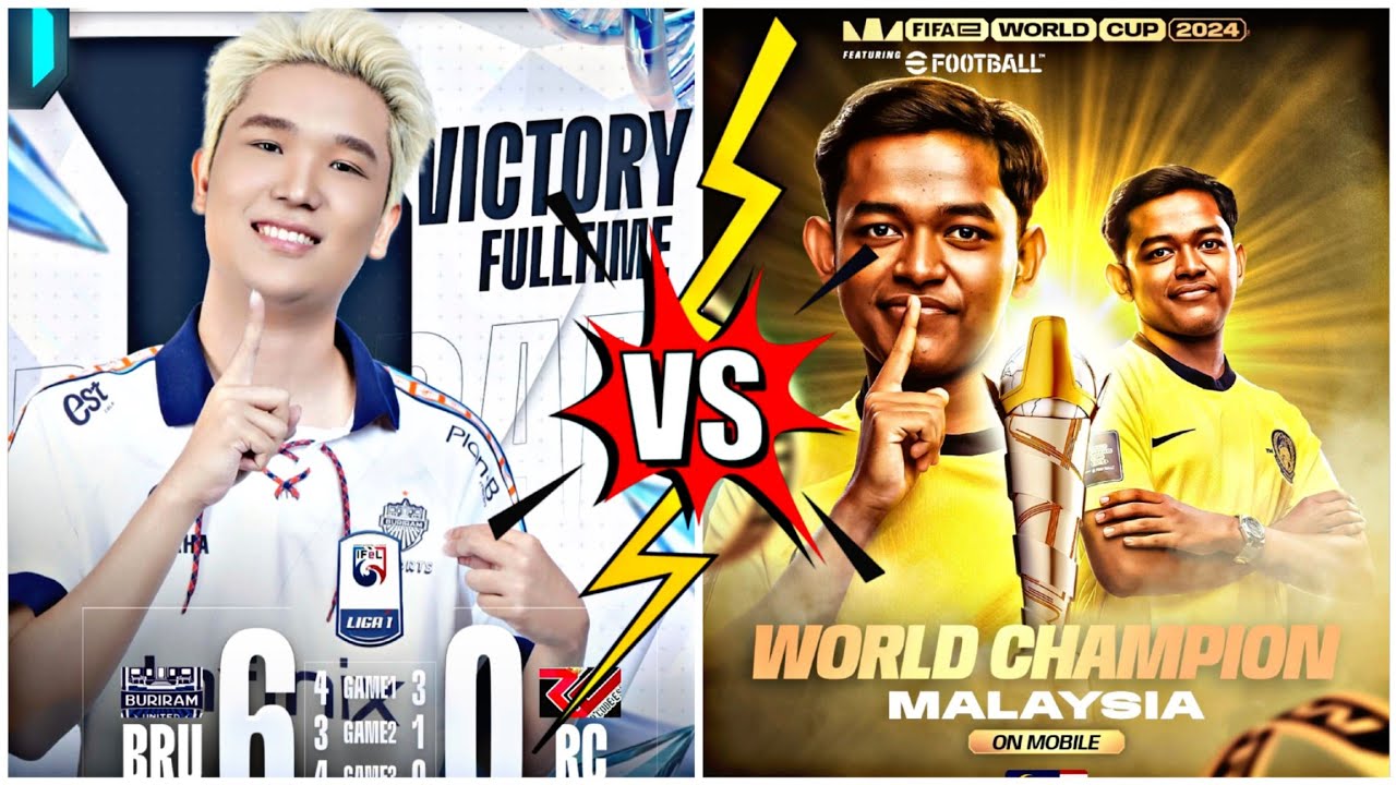 BRU JXMKT (CHOMKATA) VS TDK MINBAPPE | IFEL LEAGUE 1 EFOOTBALL 2025 ROUND 2