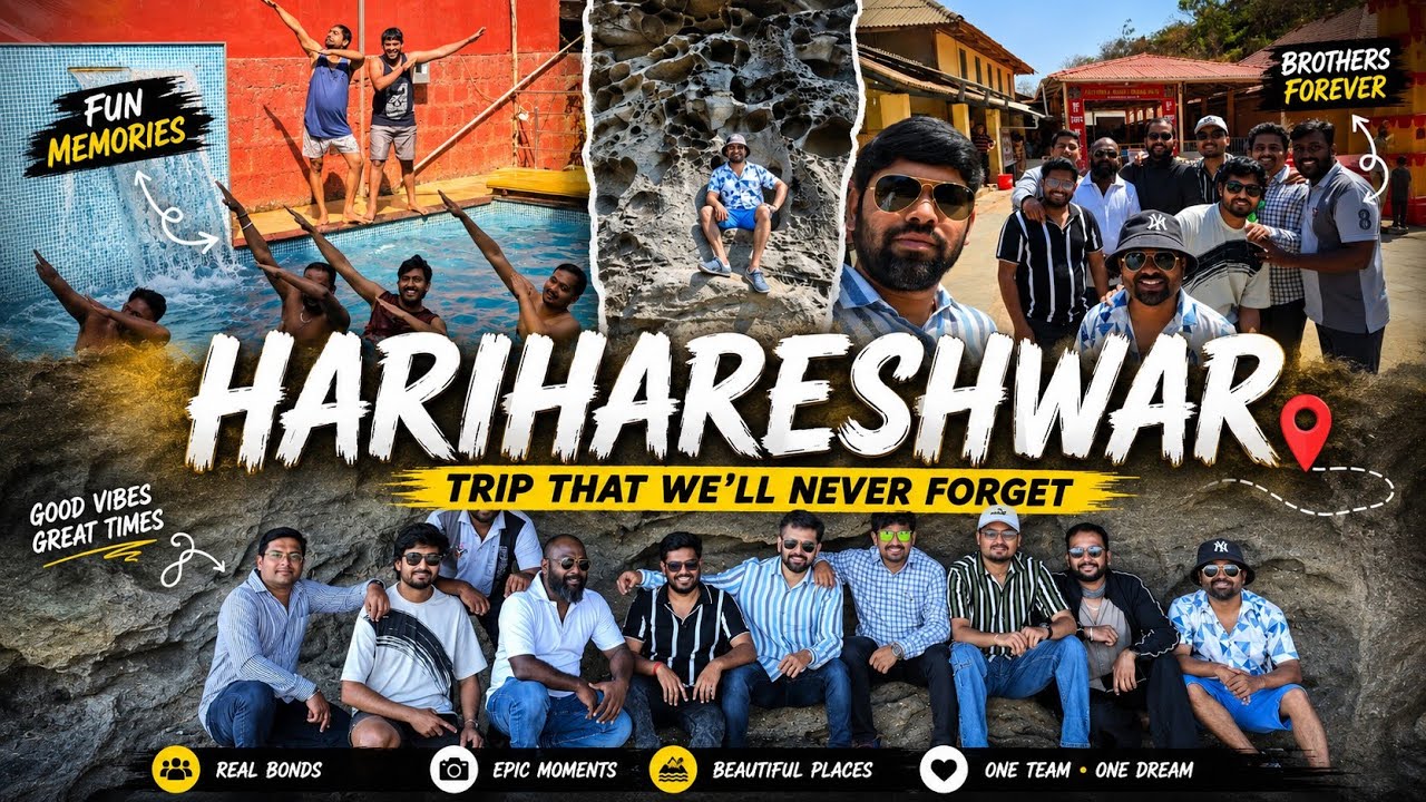 Diveagar & Harihareshwar Beach 😍 Rock Architecture | Konkan Dairy | Boys Road Trip - Ep 3