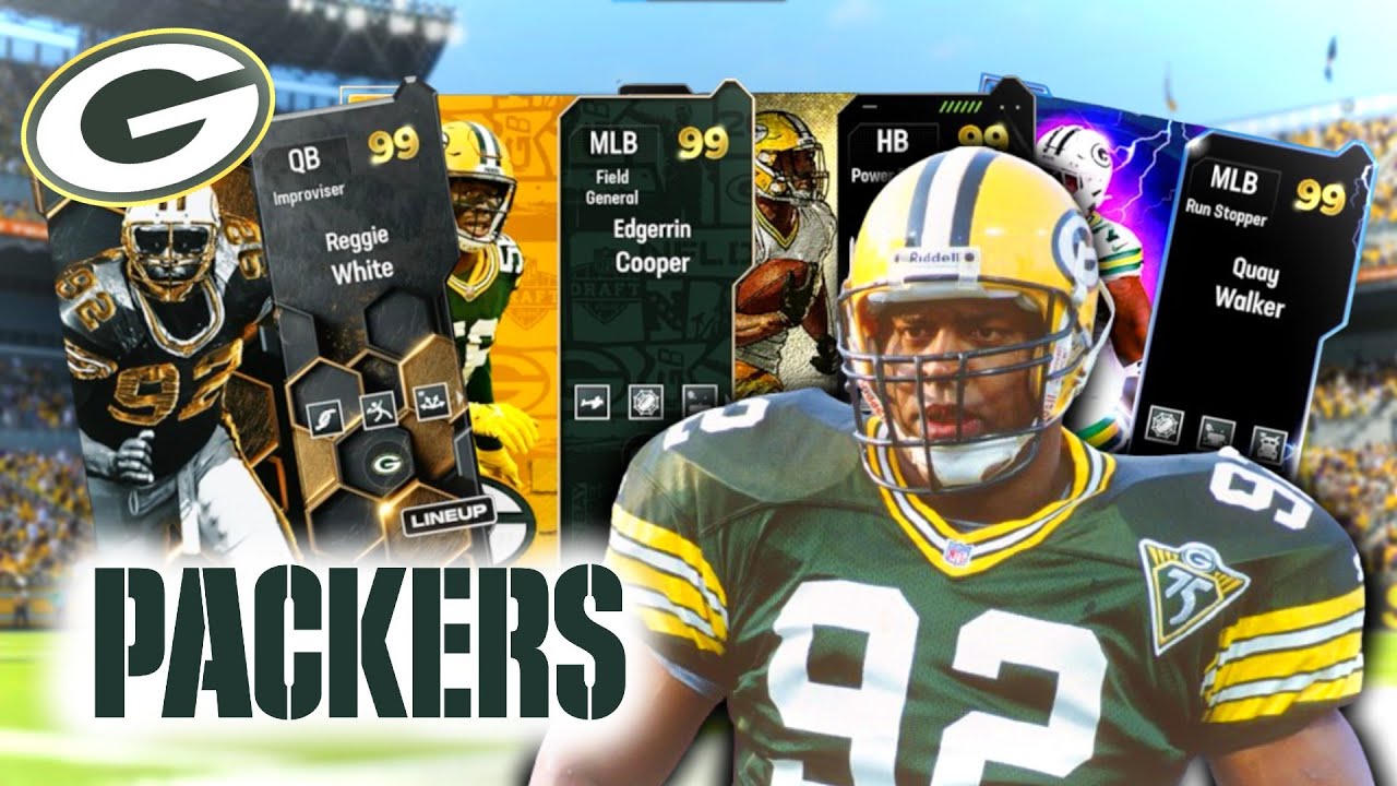 THE BEST* Updated Green Bay Packers Theme Team In Madden 25!