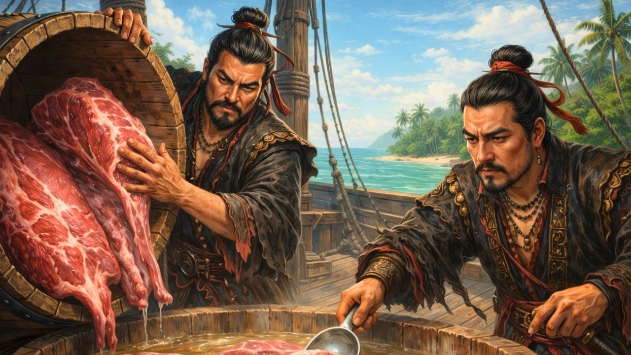 How Ancient Chinese Navy Preserved Meat Onboard Treasure Ships.
